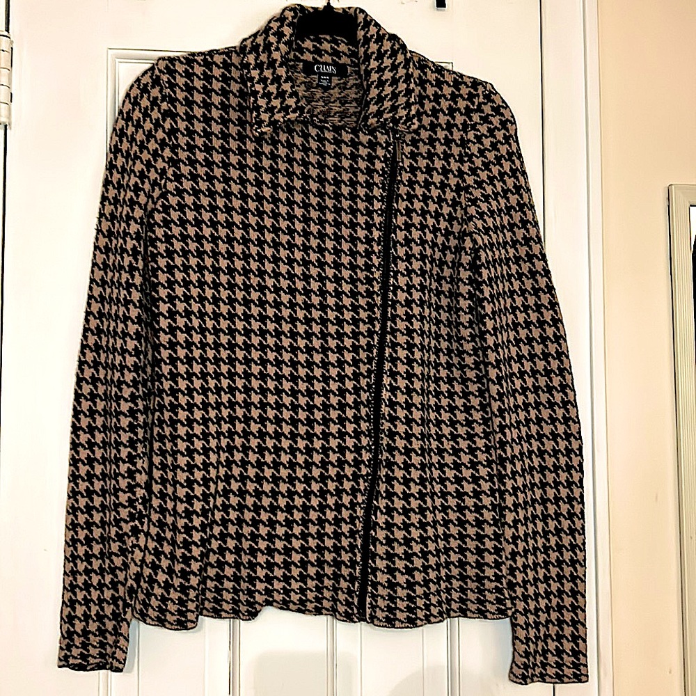 CHAPS Knit Jacket Sz Medium